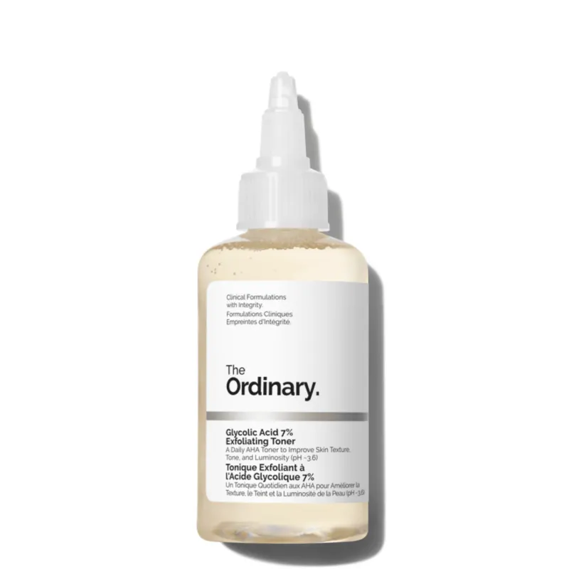 The Ordinary Glycolic Acid 7% Exfoliating Toner 240ml Thumbnail 2 - Cosmetics