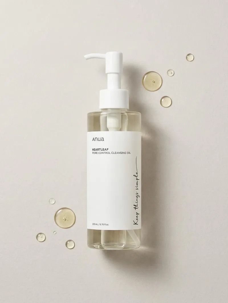 ANUA HEARTLEAF PORE CONTROL CLEANSING OIL 200ML Thumbnail 3 - Cosmetics