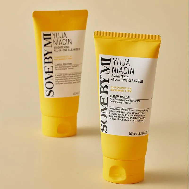 Some By Mi Yuja Niacin Brightening All-In-One Cleanser 100ml - Authentic Korean Skincare in Egypt