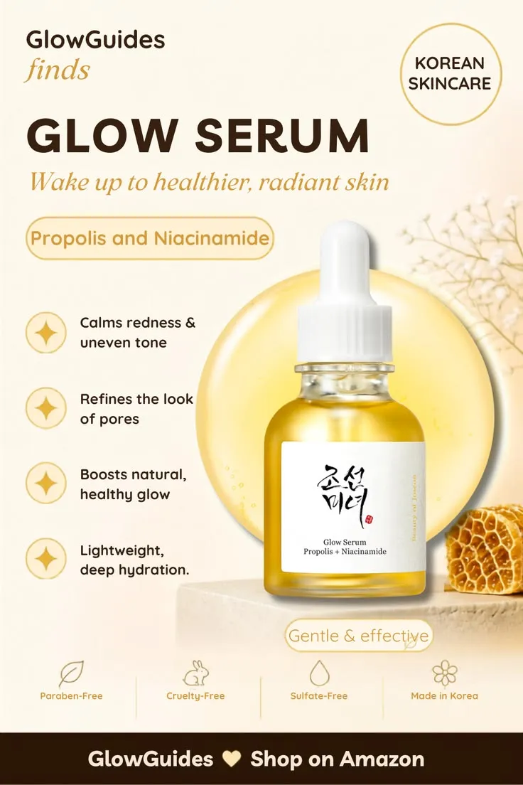 Beauty of Joseon Propolis and Niacinamide Glow Serum 30ml Thumbnail 3 - Cosmetics