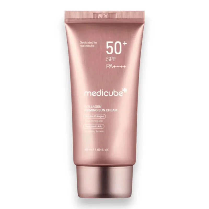 Medicube Collagen Firming Sun Cream SPF 50+ PA++++ 50ML - Authentic Korean Skincare in Egypt