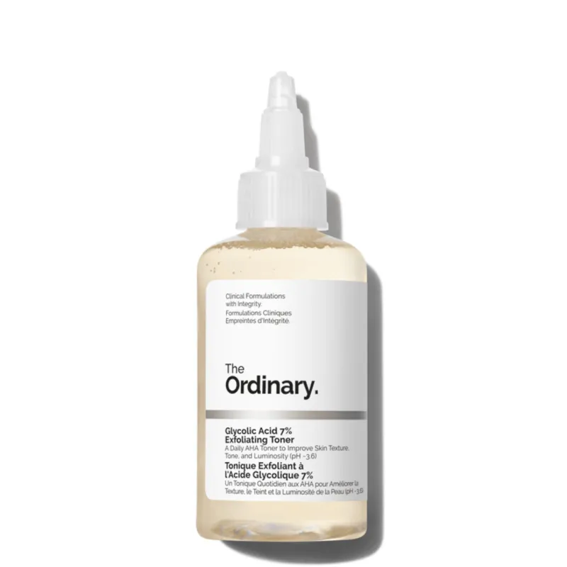 The Ordinary Glycolic Acid 7% Exfoliating Toner 240ml Thumbnail 3 - Cosmetics