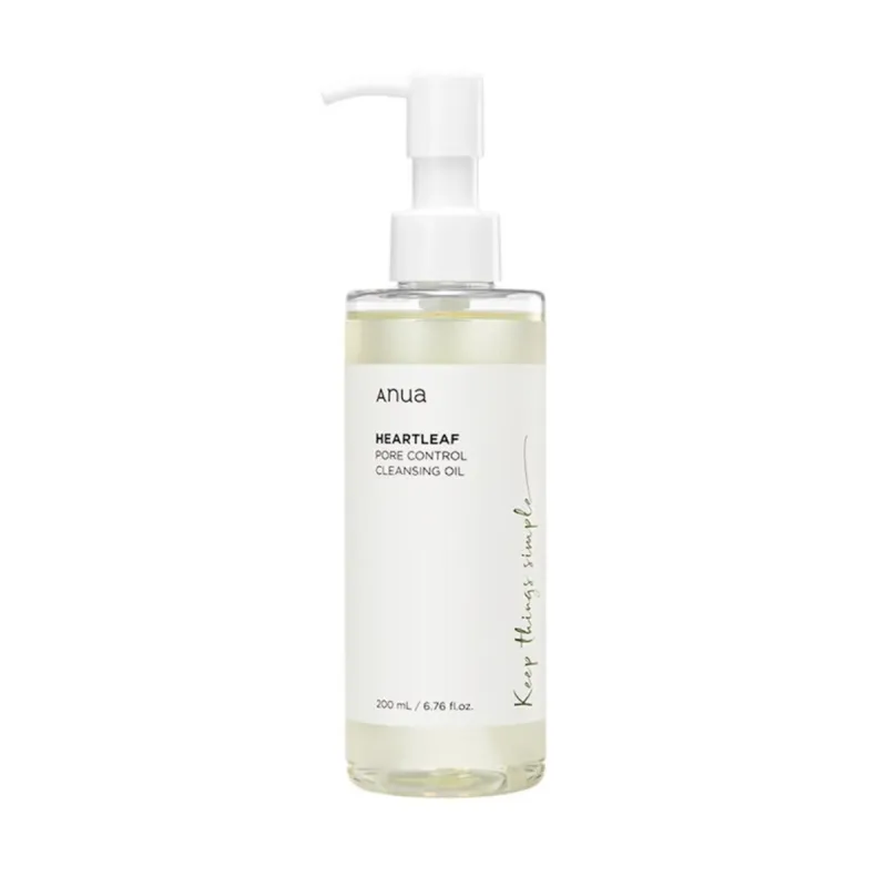 ANUA HEARTLEAF PORE CONTROL CLEANSING OIL 200ML Thumbnail 2 - Cosmetics